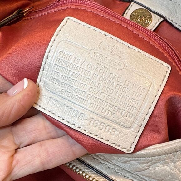 Coach Bag Purse Handbag Leather Pocketbook Maggie Madison Hobo Shoulder Bag - Picture 13 of 16